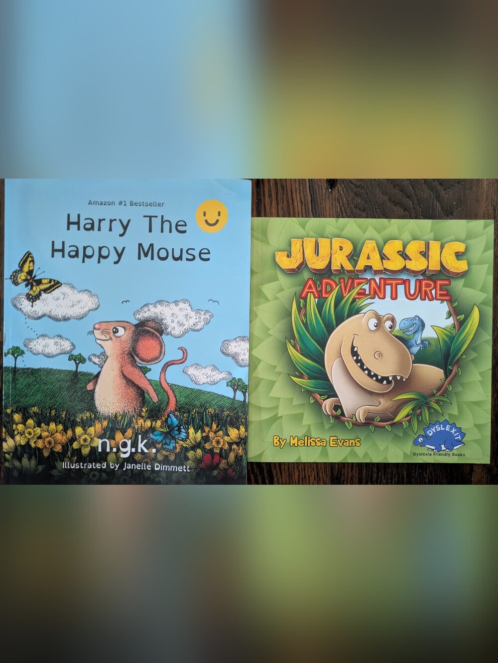 Dyslexia Kids Book Set - The Mouse & Jungle Adventure